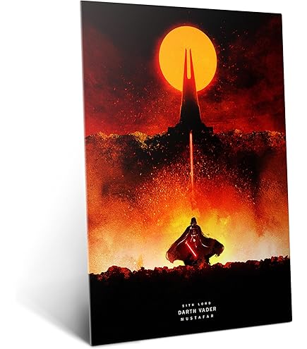 Amazon.com: Displate Metal Poster Star Wars - Duels of Fate